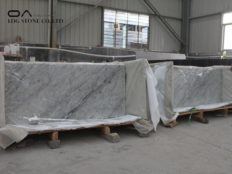 carrera marble countertops